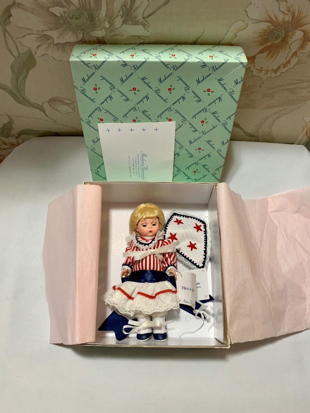Madame Alexander 8" Doll - "Flies A Kite" - #33030 In the Original Box - Retired